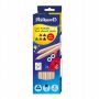 Kredki Jumbo Pelikan drewno, 6kol - 2